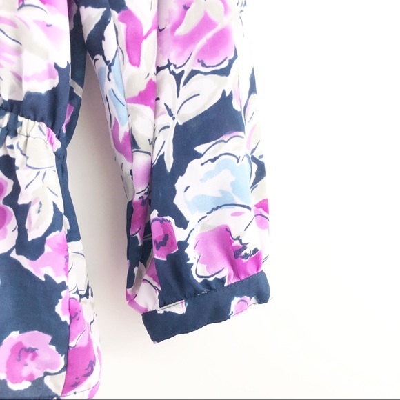 Jones New York Sport Floral Blouse - Picture 6 of 7